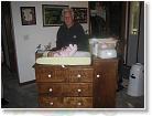 Riley7 076 * Here is my Great PaPa, and the Magic Changing table he built. * 1600 x 1200 * (872KB)